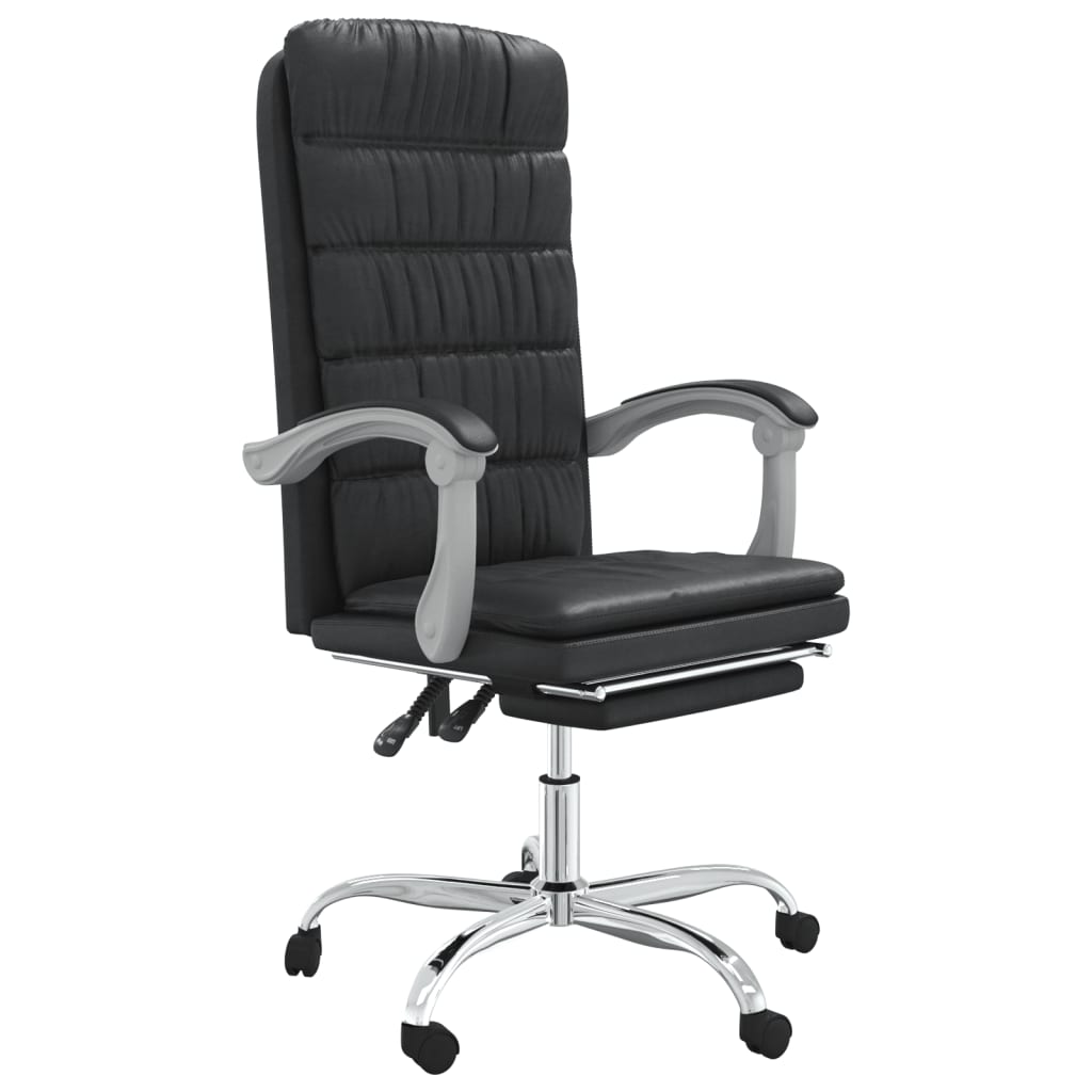 vidaXL Ergonomic Office Chair Reclining Office Executive Chair Faux Leather